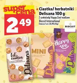 Topaz Ciastka/herbatniki Delisana 100 g oferta