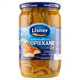 Kaufland Lisner Śledź atlantycki Opiekane premium filety w zalewie octowej 700 g oferta
