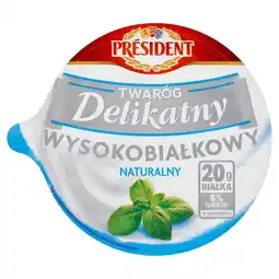 Kaufland Président Twaróg delikatny wysokobiałkowy naturalny 200 g oferta