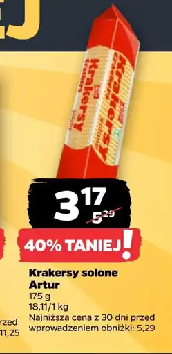 Netto Krakersy Artur oferta