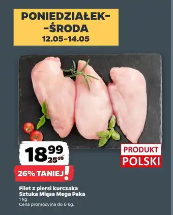 Netto Filet z piersi kurczaka Sztuka Mięsa oferta