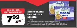 Netto Masło bez laktozy Miletto oferta