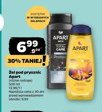 Netto Żel pod prysznic Apart oferta