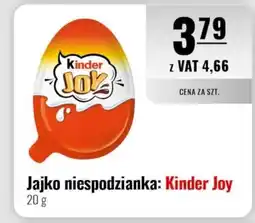 Eurocash Jajko niespodzianka: Kinder Joy oferta