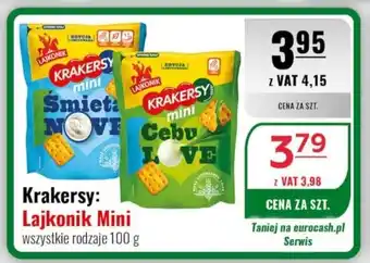 Eurocash Krakersy: Lajkonik Mini oferta