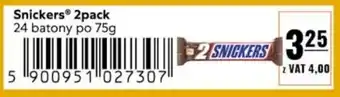 Eurocash Snickers 2pack oferta