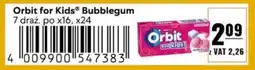 Eurocash Orbit for Kids Bubblegum oferta