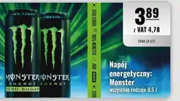 Eurocash Napój energetyczny: Monster oferta