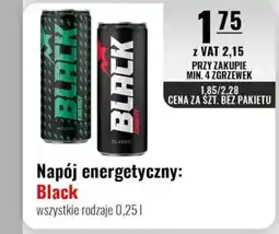 Eurocash Napój energetyczny: Black oferta
