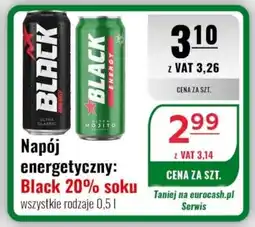 Eurocash Napój energetyczny: Black 20% soku oferta