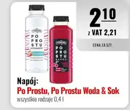 Eurocash Napój: Po Prostu, Po Prostu Woda & Sok oferta