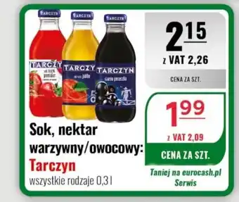 Eurocash Sok, nektar warzywny/owocowy Tarczyn oferta