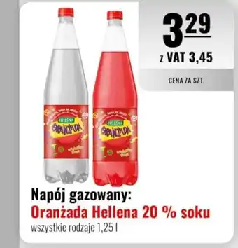 Eurocash Napój gazowany: Oranżada Hellena 20 % soku oferta