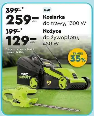 Biedronka Kosiarka do trawy, 1300 W oferta