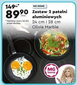 Biedronka Zestaw 2 patelni aluminiowych oferta