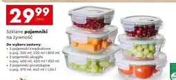 Biedronka Szklane pojemniki na żywność oferta