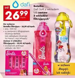 Biedronka Butelka Dafi Soft z wkładem lub zestaw 3 wkładów filtrujących oferta