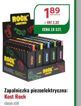 Eurocash Zapalniczka piezoelektryczna: Kost Rock oferta