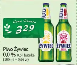 Cezar Delikatesy Piwo Żywiec 0,0% oferta
