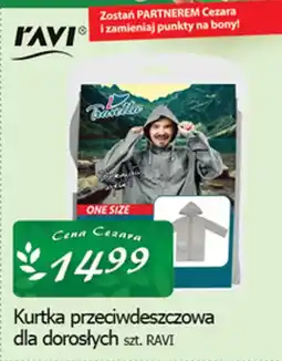 Cezar Delikatesy Kurtka przeciwdeszczowa dla dorosłych ravi oferta