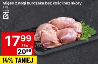 Delikatesy Centrum Mięso z nogi kurczaka bez kości bez skóry 1 kg Delikatesy Centrum oferta