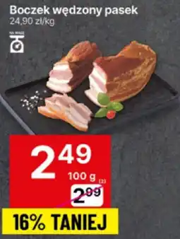 Delikatesy Centrum Boczek wędzony pasek Delikatesy Centrum oferta