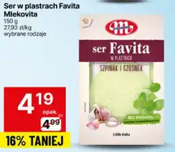 Delikatesy Centrum Ser w plastrach Favita Mlekovita 150g oferta