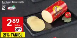 Delikatesy Centrum Ser Salami Zambrowskie 100g Mlekpol oferta