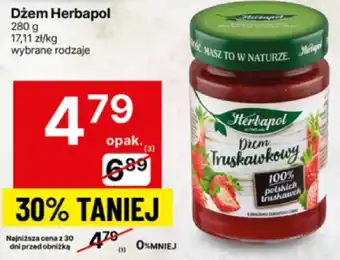 Delikatesy Centrum Dżem Herbapol 280g oferta