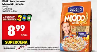 Delikatesy Centrum Płatki śniadaniowe Mlekołaki Lubella 500g oferta