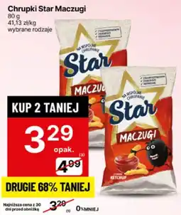 Delikatesy Centrum Chrupki Star Maczugi 80 g oferta