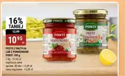 bi1 Pesto z bazylią lub z pomidorami ponti oferta
