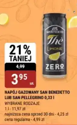 bi1 Napój gazowany san benedetto lub san pellegrino oferta