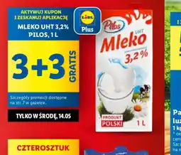 Lidl Mleko UHT 3,2% Pilos oferta