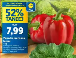 Lidl Papryka czerwona oferta