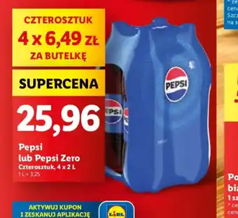 Lidl Pepsi lub Pepsi Zero oferta