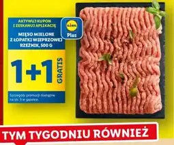 Lidl Mięso mielone z łopatki wieprzowej Rzeźnik oferta