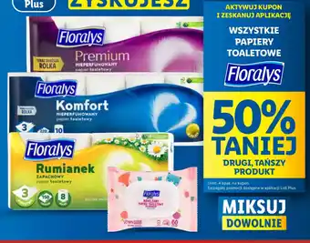 Lidl Papiery toaletowe Floralys oferta