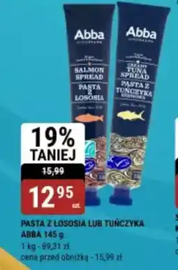 bi1 Pasta z łososia lub tuńczyka abba oferta