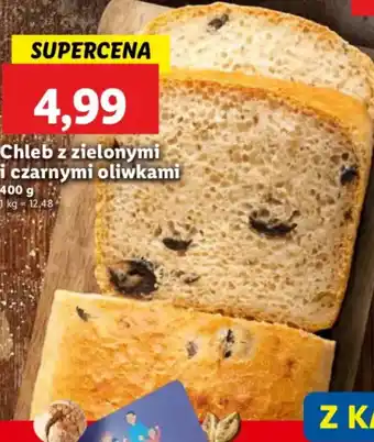 Lidl Chleb z zielonymi i czarnymi oliwkami oferta