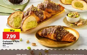 Lidl Croissant w stylu dubajskim oferta
