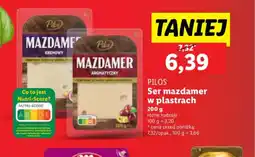 Lidl Ser mazdamer w plastrach Pilos oferta
