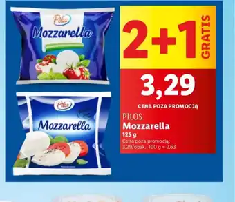 Lidl Mozzarella Pilos oferta