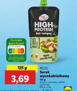 Lidl Serek wysokobiałkowy Pilos oferta