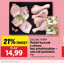 Lidl Polski kurczak z chowu bez antybiotykówuda lub podudzia oferta