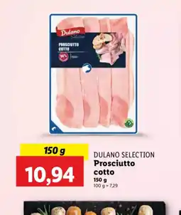 Lidl DULANO SELECTION Prosciutto cotto oferta