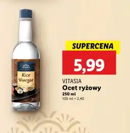 Lidl Ocet ryżowy Vitasia oferta