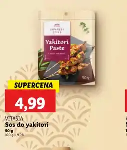 Lidl Sos do yakitori Vitasia oferta