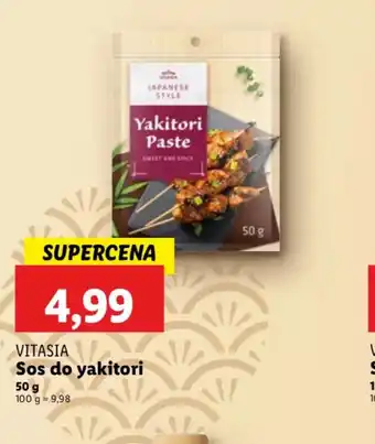 Lidl Sos do yakitori Vitasia oferta