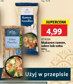 Lidl Makaron Vitasia ramen, udon lub soba oferta